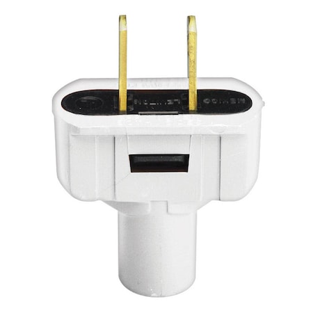 Leviton Leviton Residential Vinyl Straight Blade Plug 1-15P 18-14 AWG 2 Pole 2 Wire C22-48643-00W